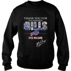 Thank you for the memories Bills Kyle Williams 95 Sweater
