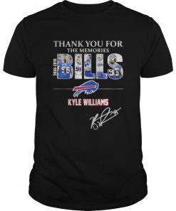 Thank you for the memories Bills Kyle Williams 95 Unisex