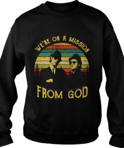 The Blues Brothers were on a mission from God retro Sweater