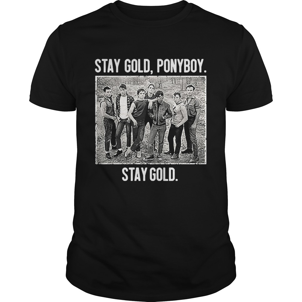 The Outsiders stay gold Ponyboy stay gold shirt