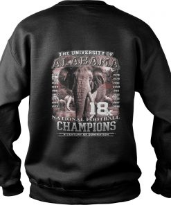 The University of Alabama National Football Champions a Century Sweater