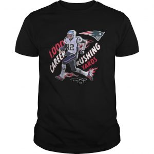 TomBrady 1 000 Career Rushing Yards Guys Tee