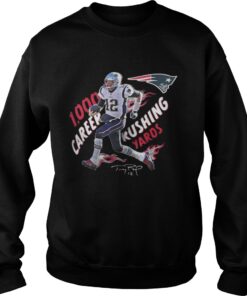 TomBrady 1 000 Career Rushing Yards Sweater