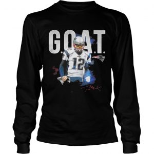 TomBrady Goat Longsleeve Tee