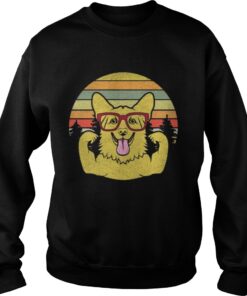 Vintage Retro Style Corgi Sweater