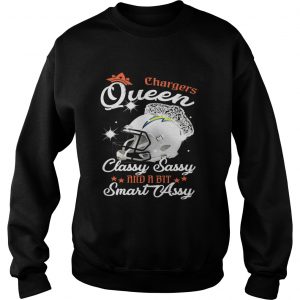 Chargers Queen Classy Sassy And A Bit Smart Assy Sweater
