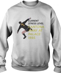 Current stress level cantona away at palace 1995 sweater