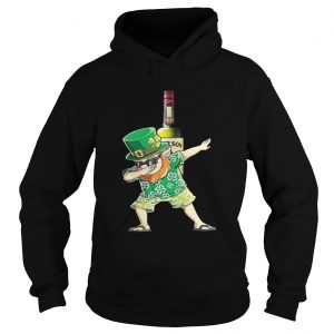 Dabbing Leprechaun Hawaiian Jameson Irish Whiskey Hoodie
