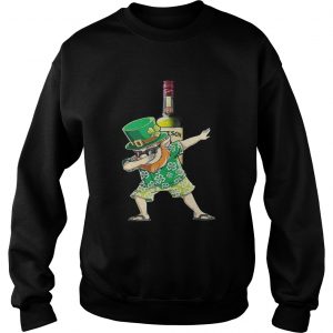 Dabbing Leprechaun Hawaiian Jameson Irish Whiskey Sweater