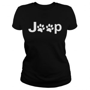 Dog paws jeep Ladies Tee