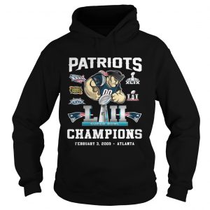 Hoodie Patriots Liii Champions February 3 2009 Atlanta