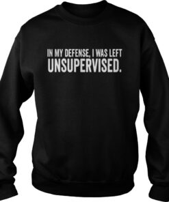 In My Defense I Was Left Unsupervised Sweater