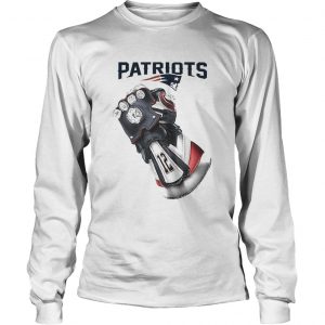 Infinity Gauntlet New England Patriots Infinity Gauntlet New England Patriots Longsleeve Tee