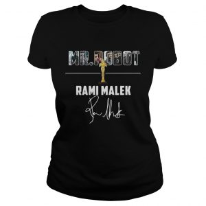 Mr Robot Rami Malek Ladies Tee