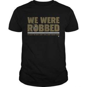New Orleans Saints we were robbed at least the refs can’t take away mardi gras Guys Tee