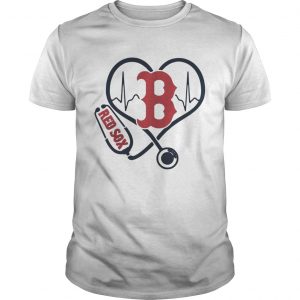 Nurse Boston Red Sox heart Guys Tee
