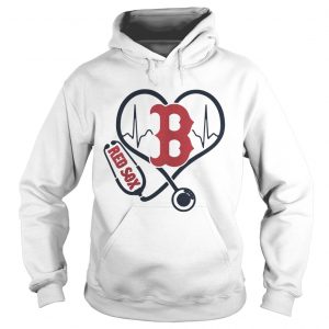 Nurse Boston Red Sox heart Hoodie