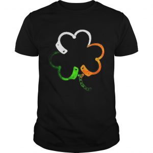 Shamrock police saint patrick’s day Guys Tee