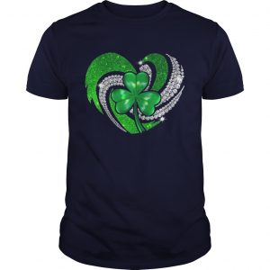 St Patricks Day Shamrock Irish Heart Guys Tee