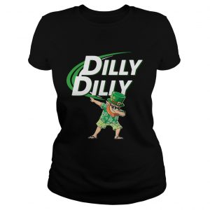 Ladies Tee St Patricks dabbing dilly dilly 