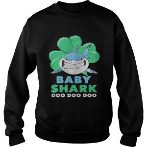 St Patricks day baby shark Sweater