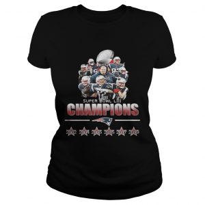 Super Bowl Champions We Are All Patriots Ladies Tee