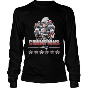 Super Bowl Champions We Are All Patriots Longsleeve Tee