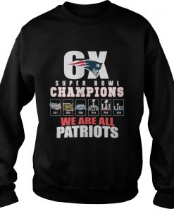 Sweater 6X Super Bowl Champions We are all Patriots
