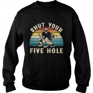 Sweater Hockey Shut your five hole vintage
