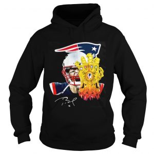 Tom Brady 12 New England Patriots Thanos Hoodie
