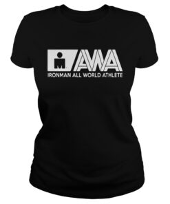 AWA Ironman all world athlete Ladies Tee
