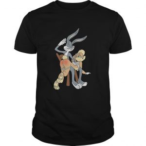 Bugs bunny spanking Lola bunny Guys Shirt