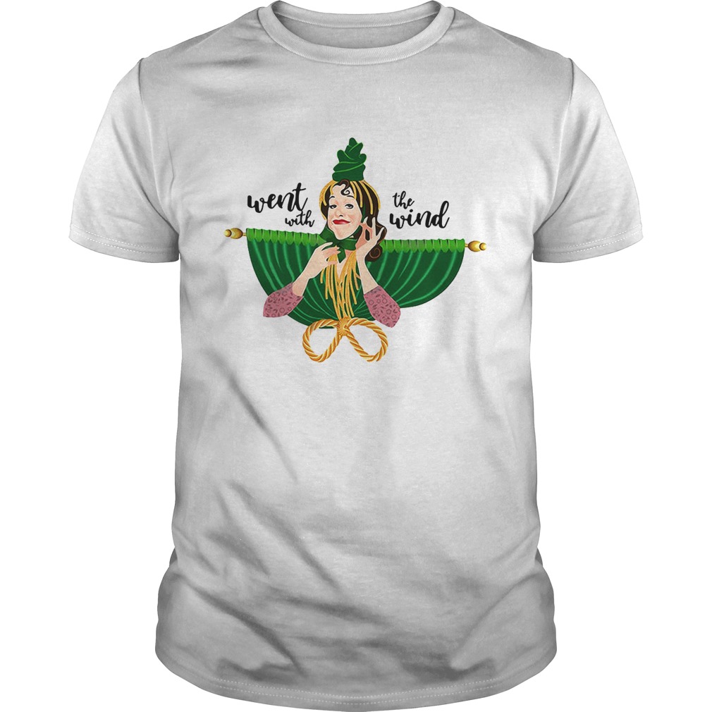 Carol Burnett as Miss Starlett in Went with the wind shirt