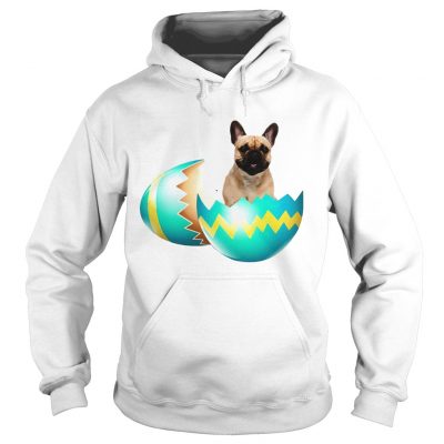 Dog Easter Cute French Bulldog Egg Gift Hoodie