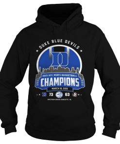 Duke blue devils 2019 acc mens basketball champion Hoodie