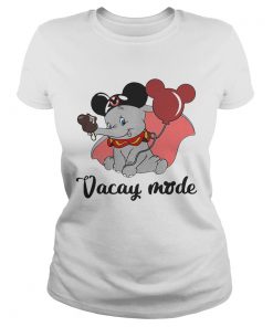 Dumbo loves Mickey Mouse vacay mode Ladies tee