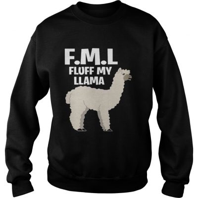FML fluff my Llama Sweater