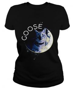 Flerken Goose the Cat in the moon Ladies Tee