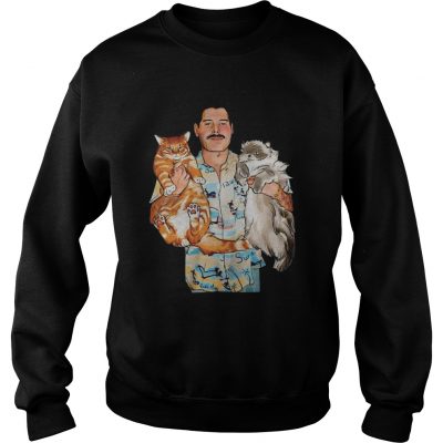 Freddie Mercury hug cats Sweater