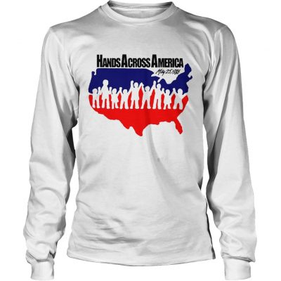 Hands across america may 25 1986 Longsleeve Tee