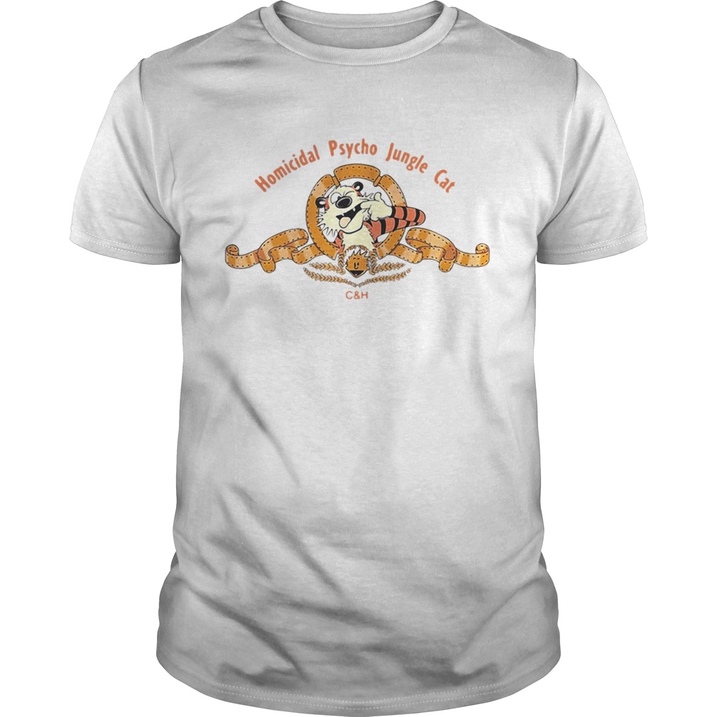 Homicidal Psycho Jungle Cat tshirt