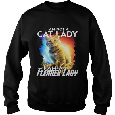 I am not cat lady I am a Flerken lady Captain Marvel Sweater