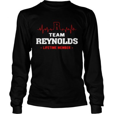 Lognsleeve Tee Team Reynolds lifetime member shirt