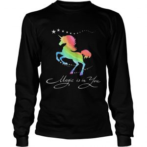 Longsleeve Shirt Unicorn magic in you