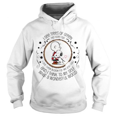 Louis Armstrong What A Wonderful World Snoopy Peanut Gift Hoodie