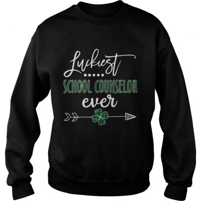Luckiest School Counselor Ever Irish Sweater