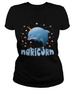 Narwhal Unicorn Naricorn Ladies Shirt