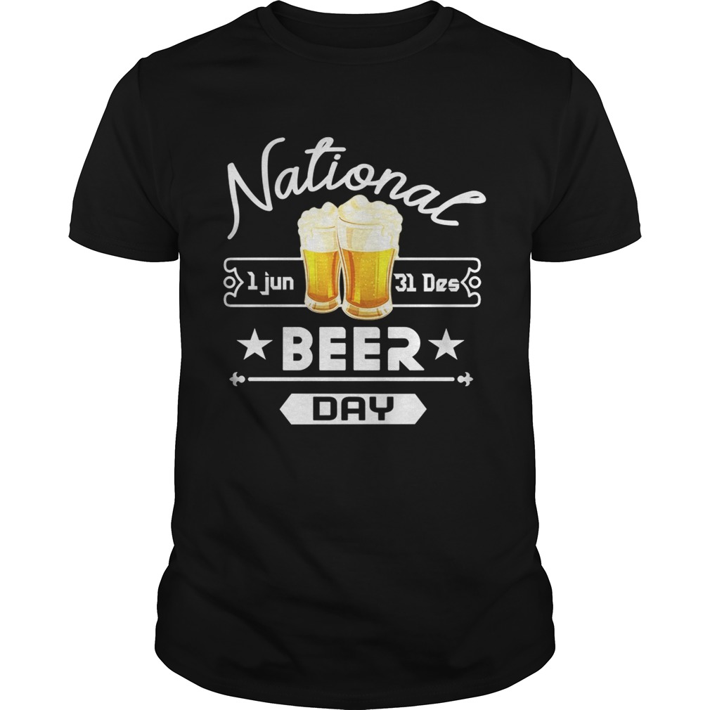National beer day shirt