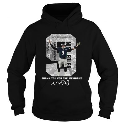 Nick Foles Eagles Thank you for the memories signature Hoodie