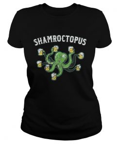 Shame Octopus Beer Irish Ladies Shirt